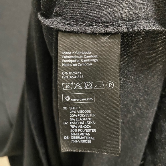 Charcoal Gray T Shirt Dress - Picture 8 of 8